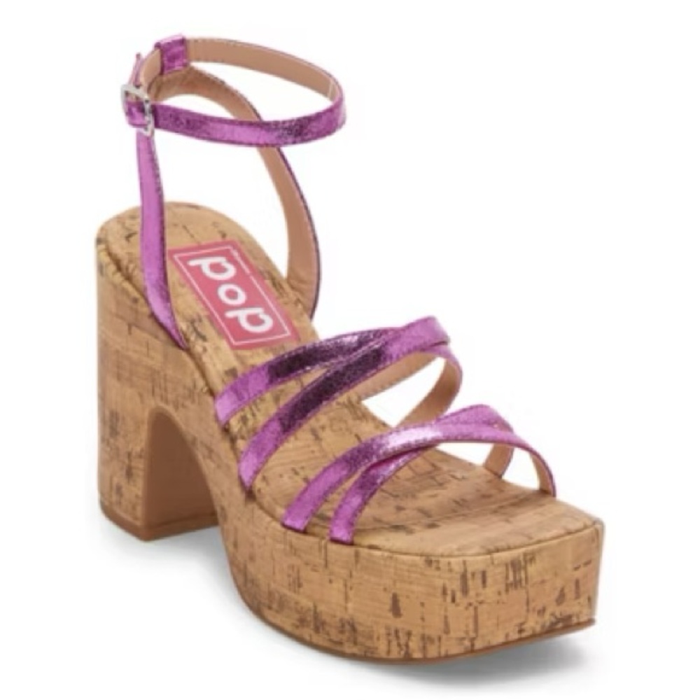 Pop Womens Admission Heeled 7.5 Sandals